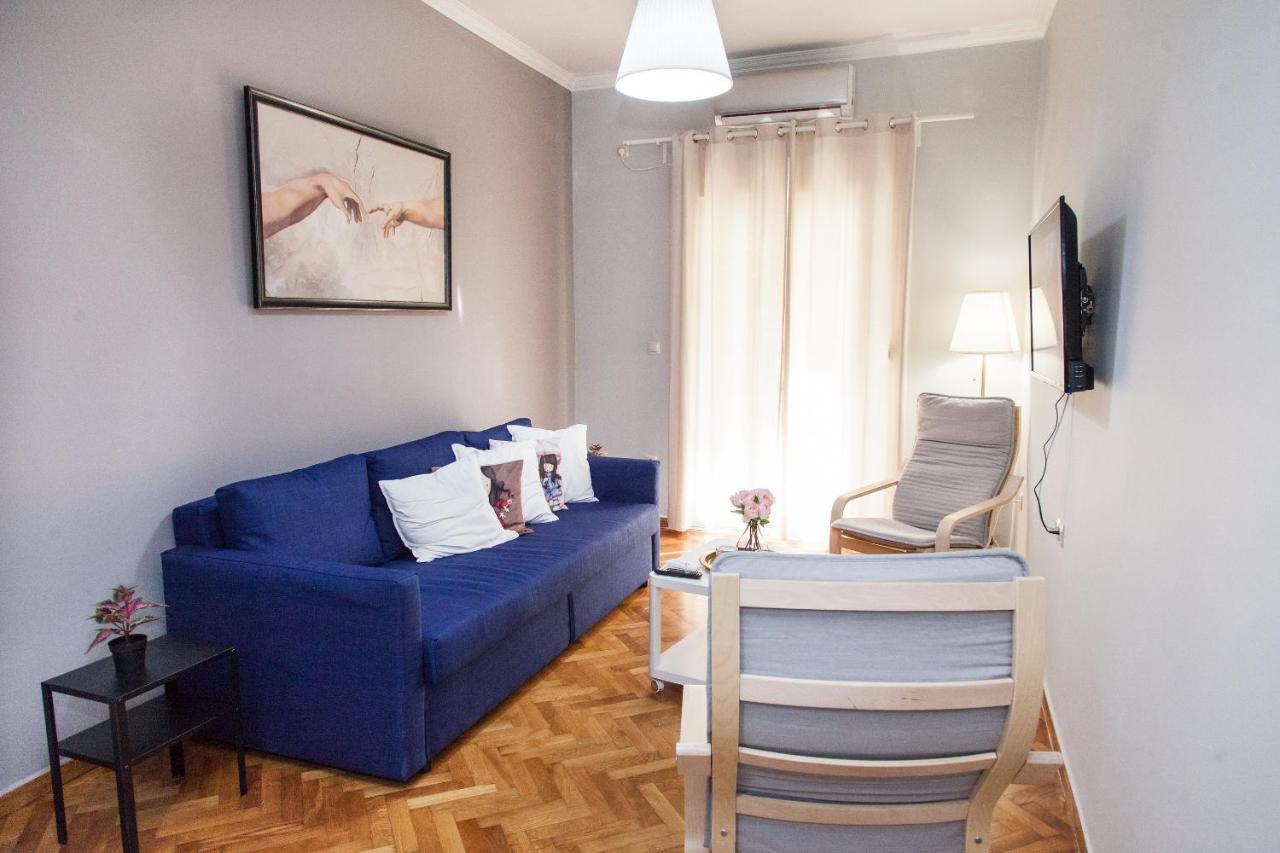 Ferienwohnung Beautiful New Decorated Apt In Athen Exterior foto