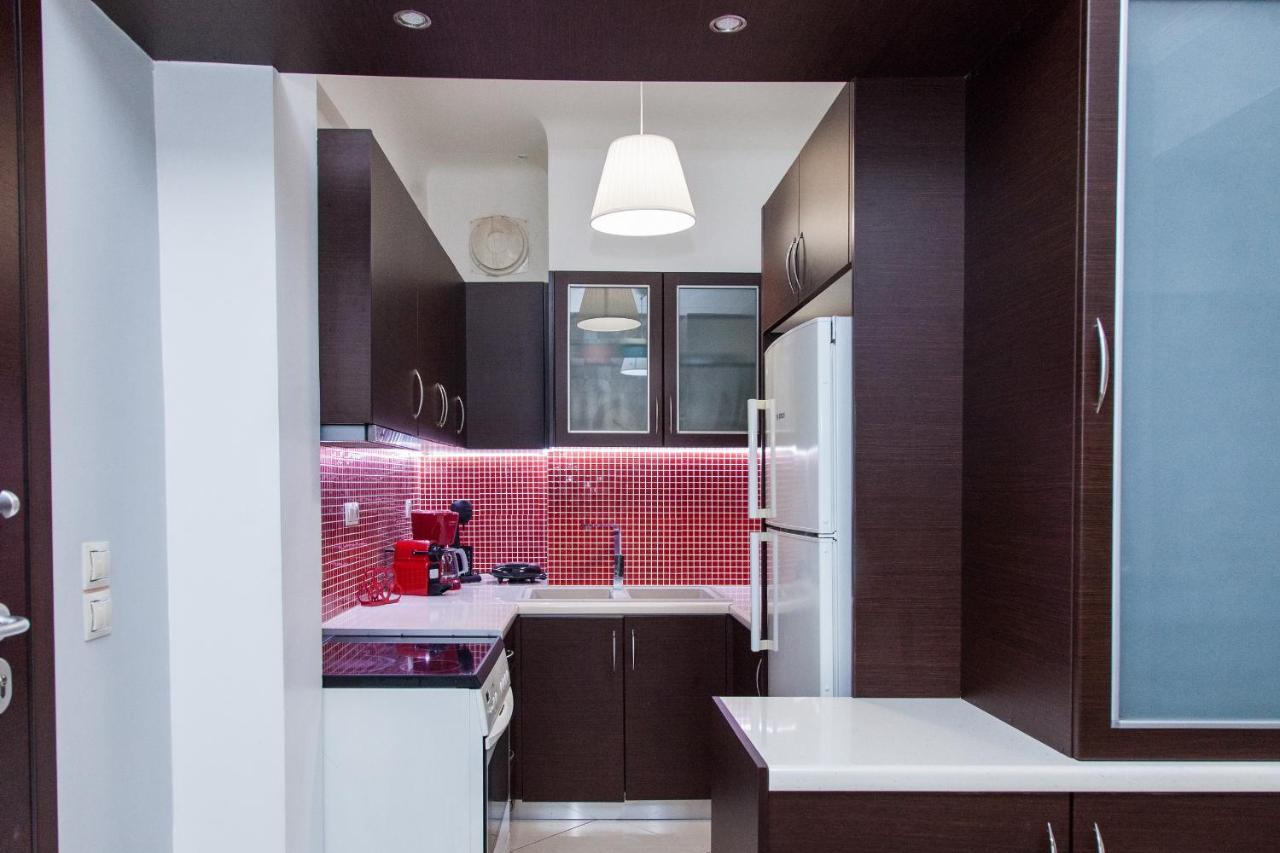 Ferienwohnung Beautiful New Decorated Apt In Athen Exterior foto