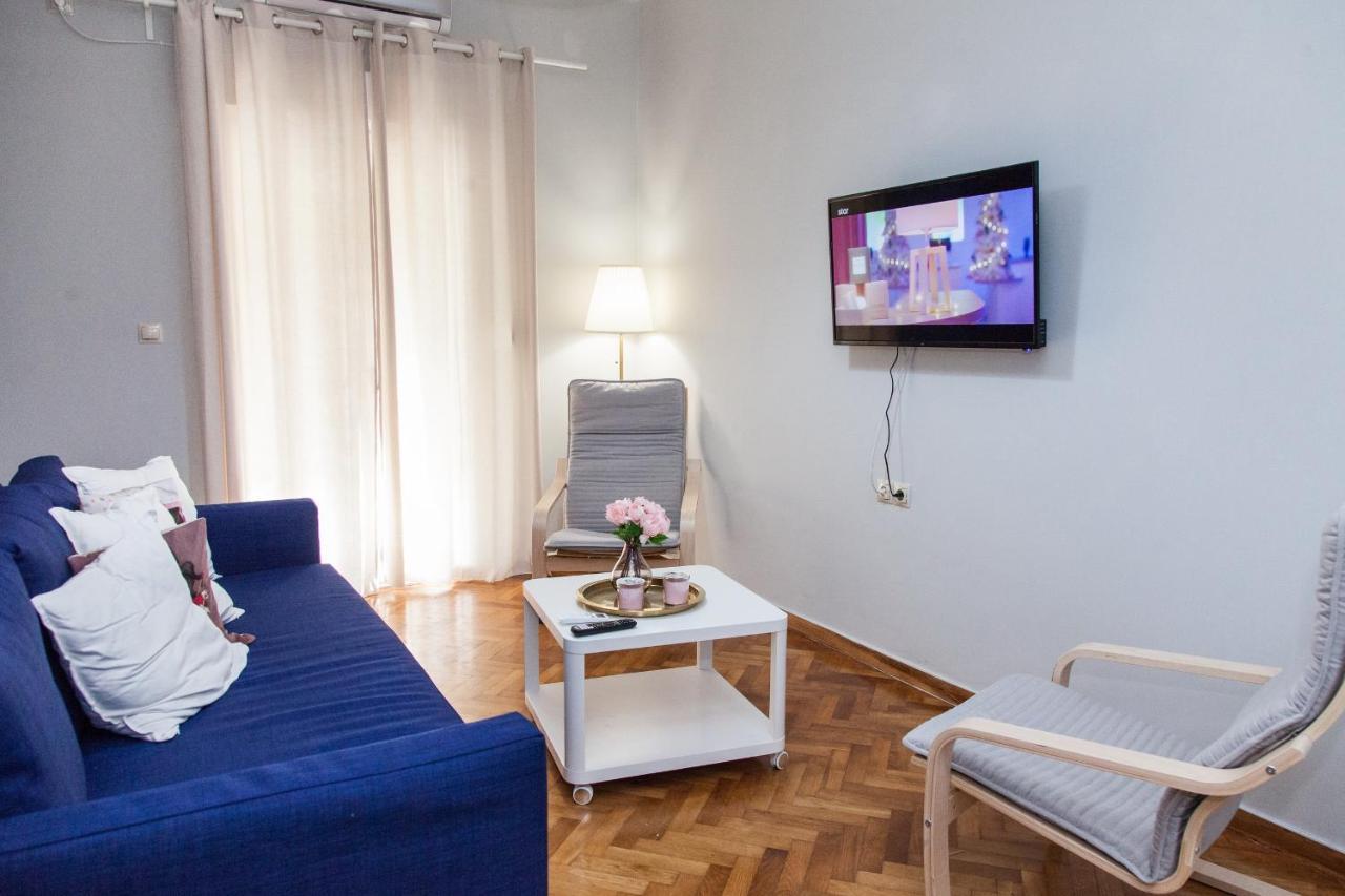 Ferienwohnung Beautiful New Decorated Apt In Athen Exterior foto