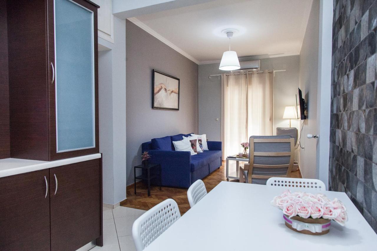 Ferienwohnung Beautiful New Decorated Apt In Athen Exterior foto