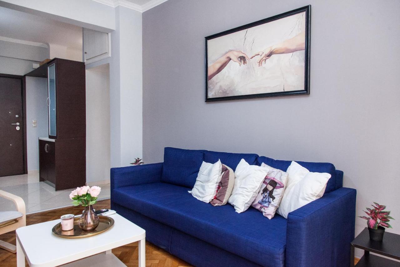 Ferienwohnung Beautiful New Decorated Apt In Athen Exterior foto